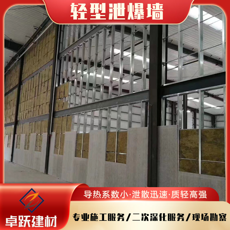 隨州鍋爐房泄爆墻多少錢
